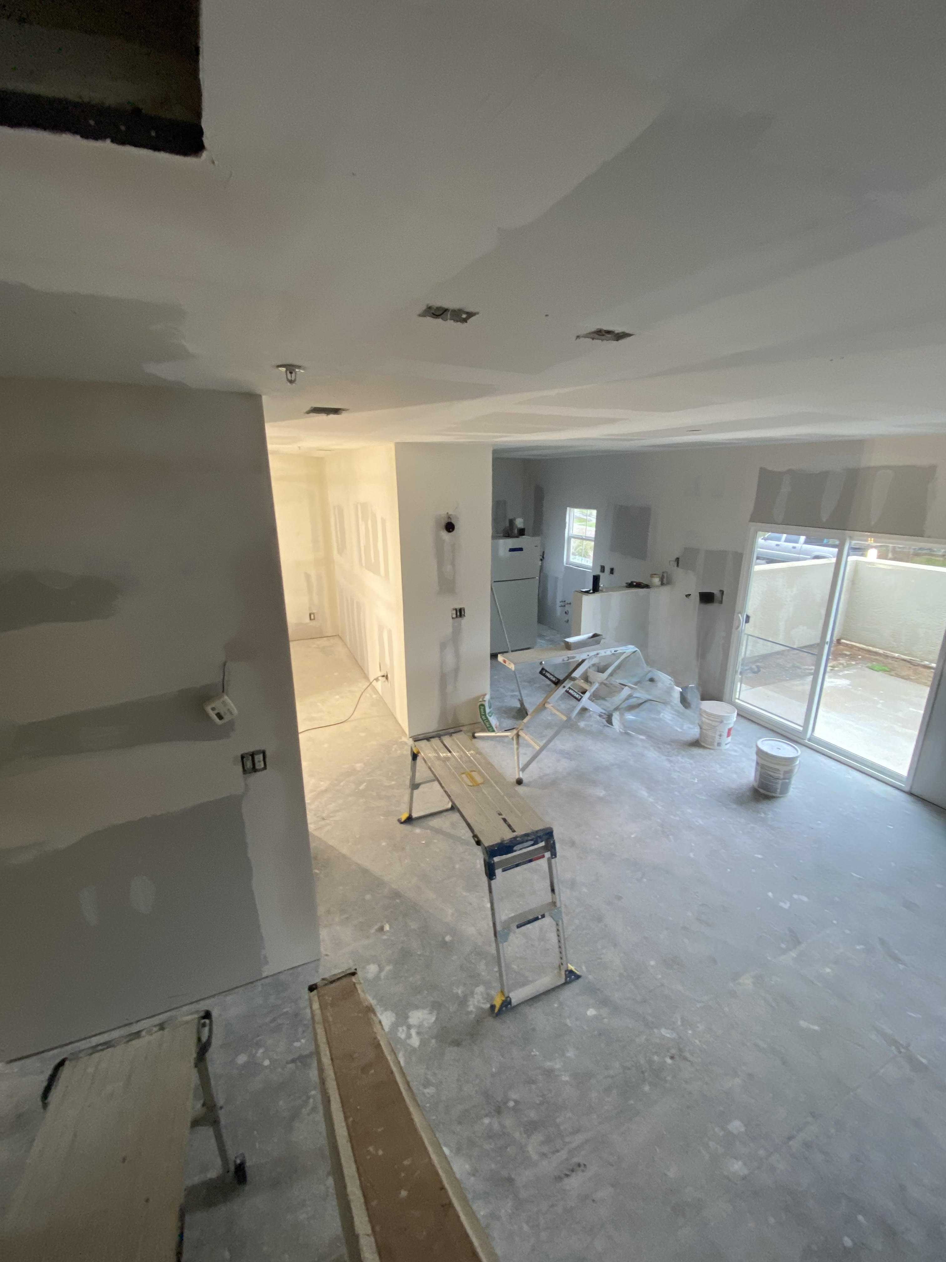 Interior painting project